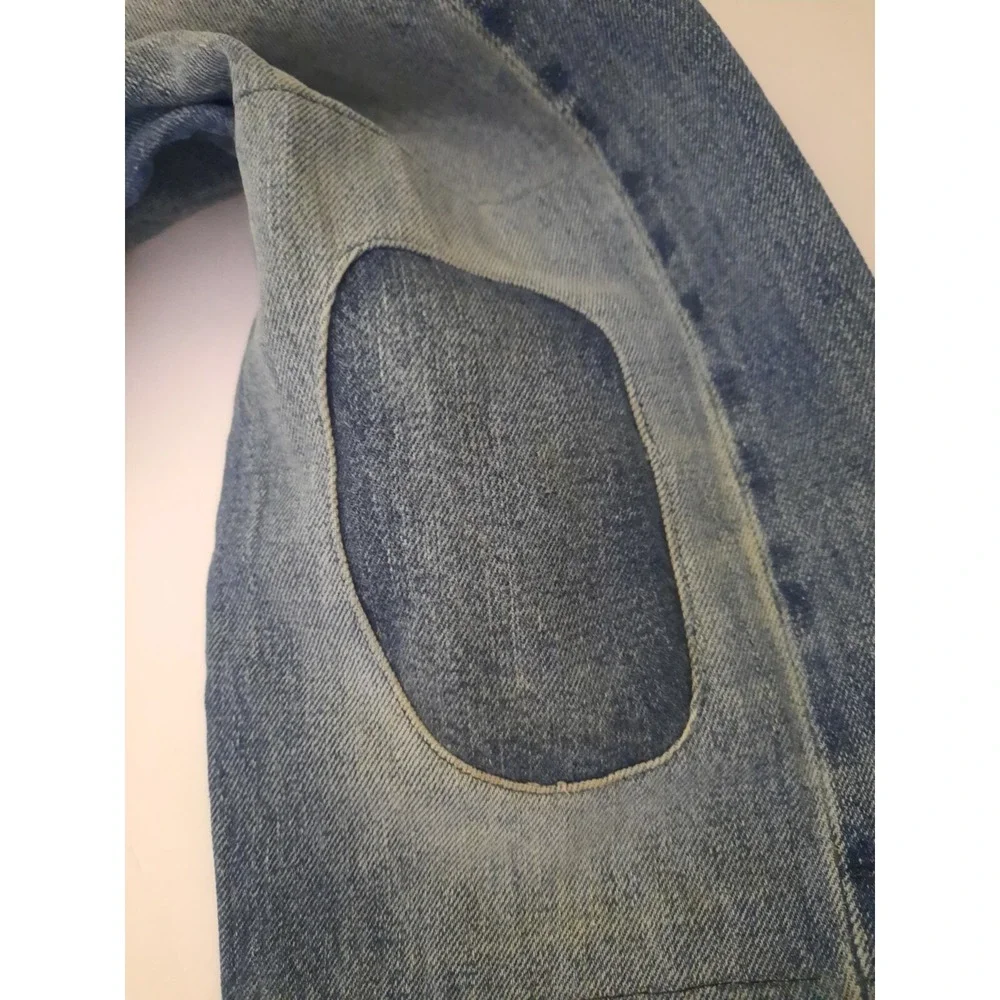 Levis Vintage Clothing LVC 501z XX 1954 28 32 Distressed Jeans New Selvedge Mens - Picture 8 of 15